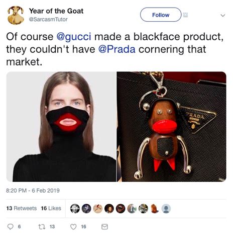 gucci blackface boycott.